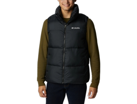 Abrigo para Hombre COLUMBIA (Poliéster - S - Negro)