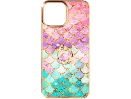 Carcasa iPhone 13 Pro AVIZAR Anillo Sujeción Multicolor