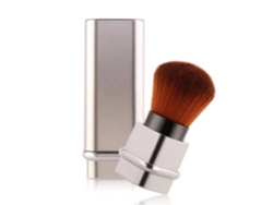 Brocha de maquillaje Brocha para polvos Brocha de maquillaje retráctil Plata GUSSHIOUS
