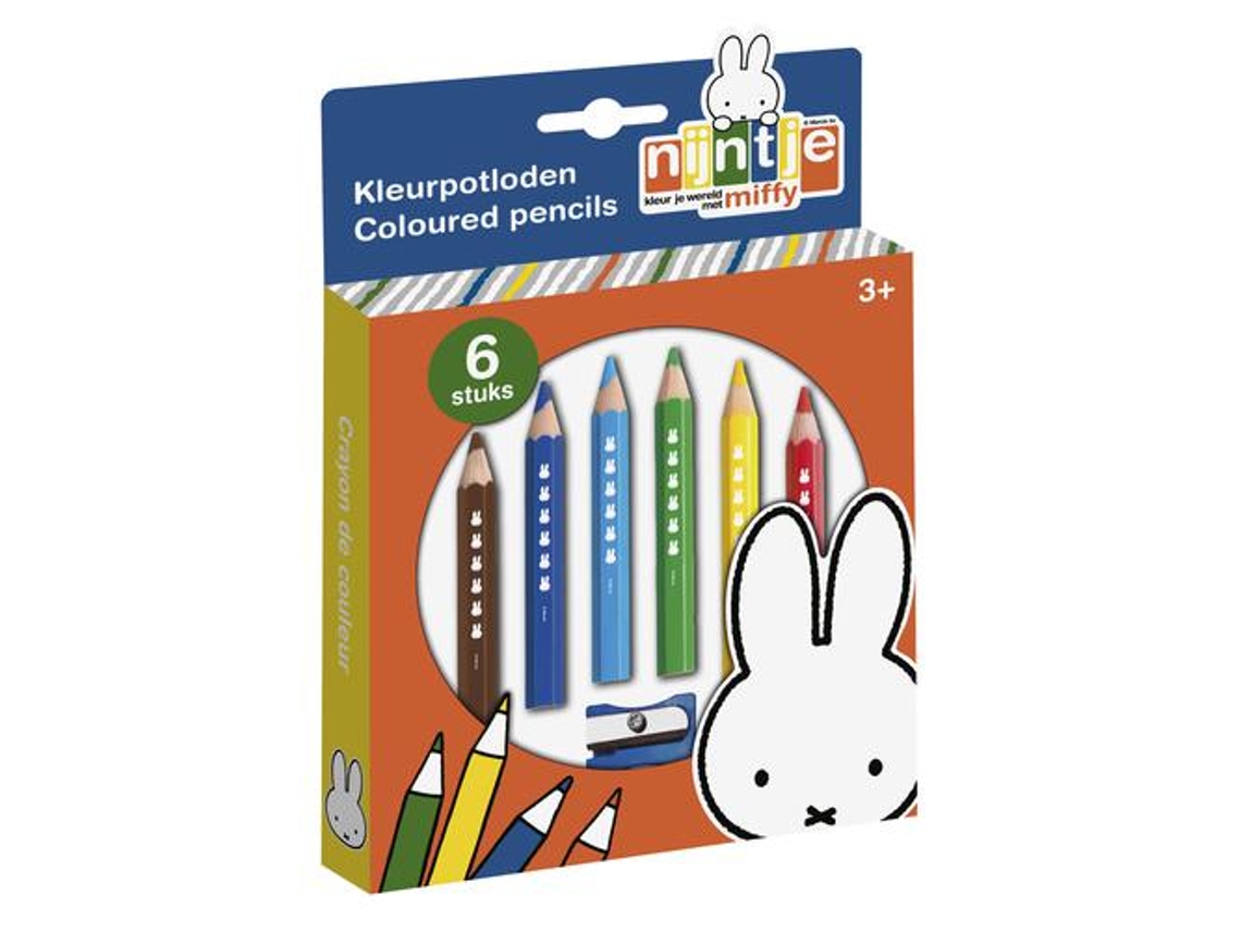 Bambolino Toys Miffy 17052 Crayón 6 Unidades