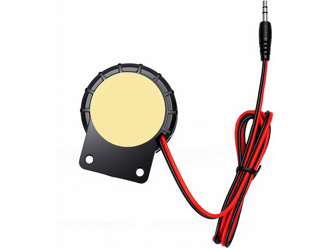 Bocina De Alarma, Potente Sirena De 120 Db Con Batería Recargable Para Seguridad Del Hogar.