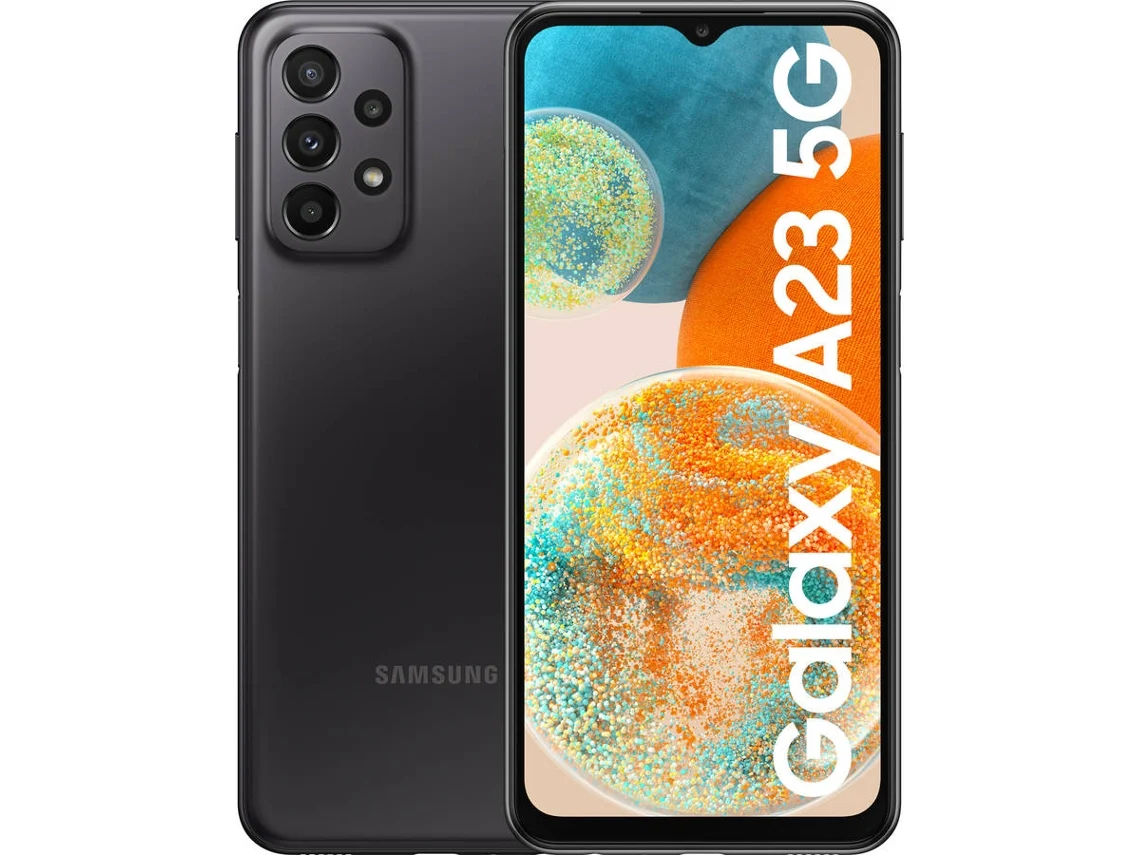 Smartphone SAMSUNG Galaxy A23 5G (6.6'' - 4 GB - 128 GB - Negro)