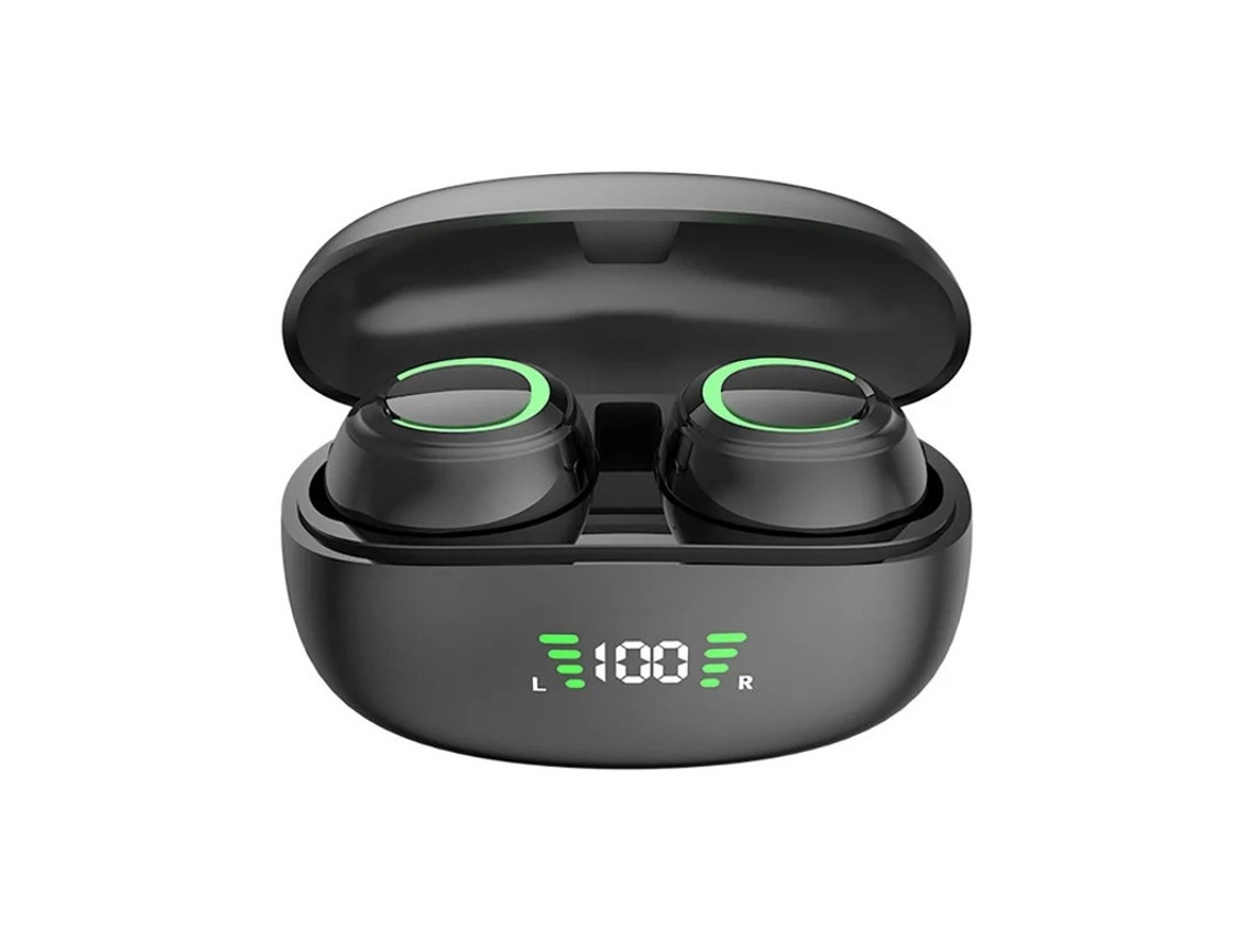 Auriculares Sem Fio Estéreo Yizhood True Wireless Bluetooth Negro