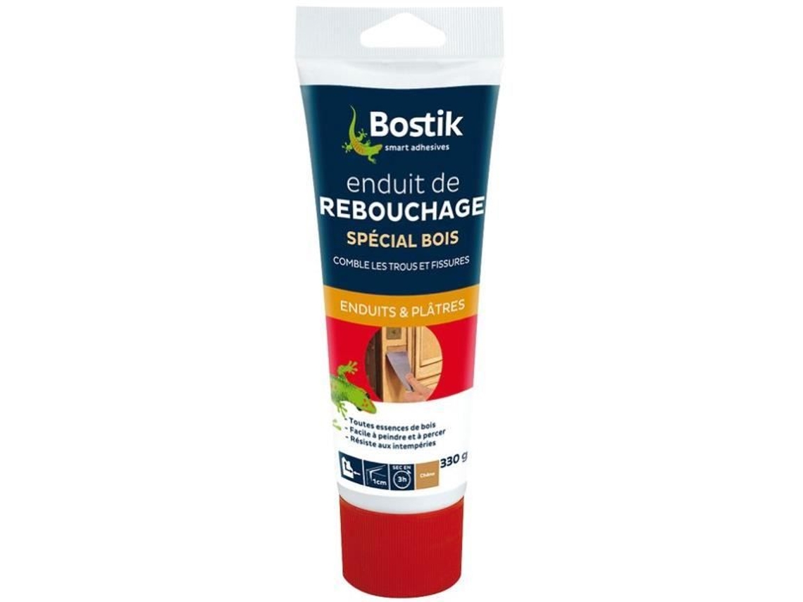 Masa De Relleno Bostik Pasta Tubular 330g Para Madera Interior/exterior Fácil De Pintar
