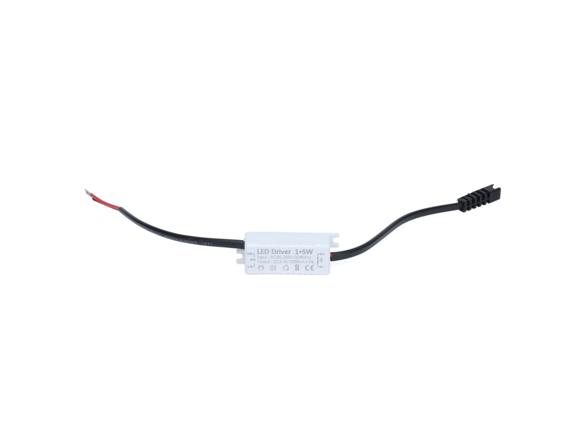 2026-driver Led 1x5w 1200ma Adaptador Transformador Fuente De Alimentación 85-265v Ac A 2-4v Dc Para Luces Led Exteriores