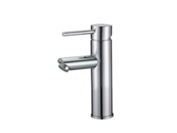 Grifo De Lavabo Con Repisa 002 En Latón Cromado Colección Erymanthe