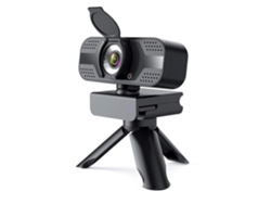 Webcam con Micrófono para Cámaras de Computadora de Escritorio Usb 1080P Hd Negro YEMAESRE