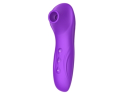 Vibrador De Succin De Silicona Resistente Al Agua Con 10 Modos Para Mujeres (prpura) Yizhood