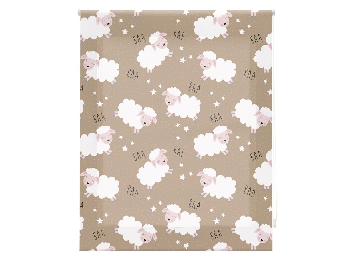 Estor Enrollable HAPPYSTOR Estampado Digital Infantil HSCI97023MARRON 200x250 cm