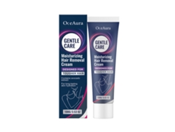 Crema depilatoria hidratante Oceaura, limpieza suave para la piel del cuerpo, estilo veraniego, fácil de usar.
