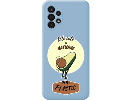 Carcasa para Samsung Galaxy A13 4G TUMUNDOSMARTPHONE Silicona Líquida Dibujos Azul