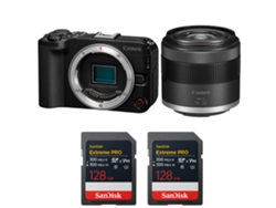 Canon Eos R50 V + Rf-s 14-30mm F/4.5-6.3 Is Stm Pz + 2 Sandisk 128gb Extreme Pro Uhs-ii Sdxc + Ebook “20 Consejos Para Fotos Que Impactan”