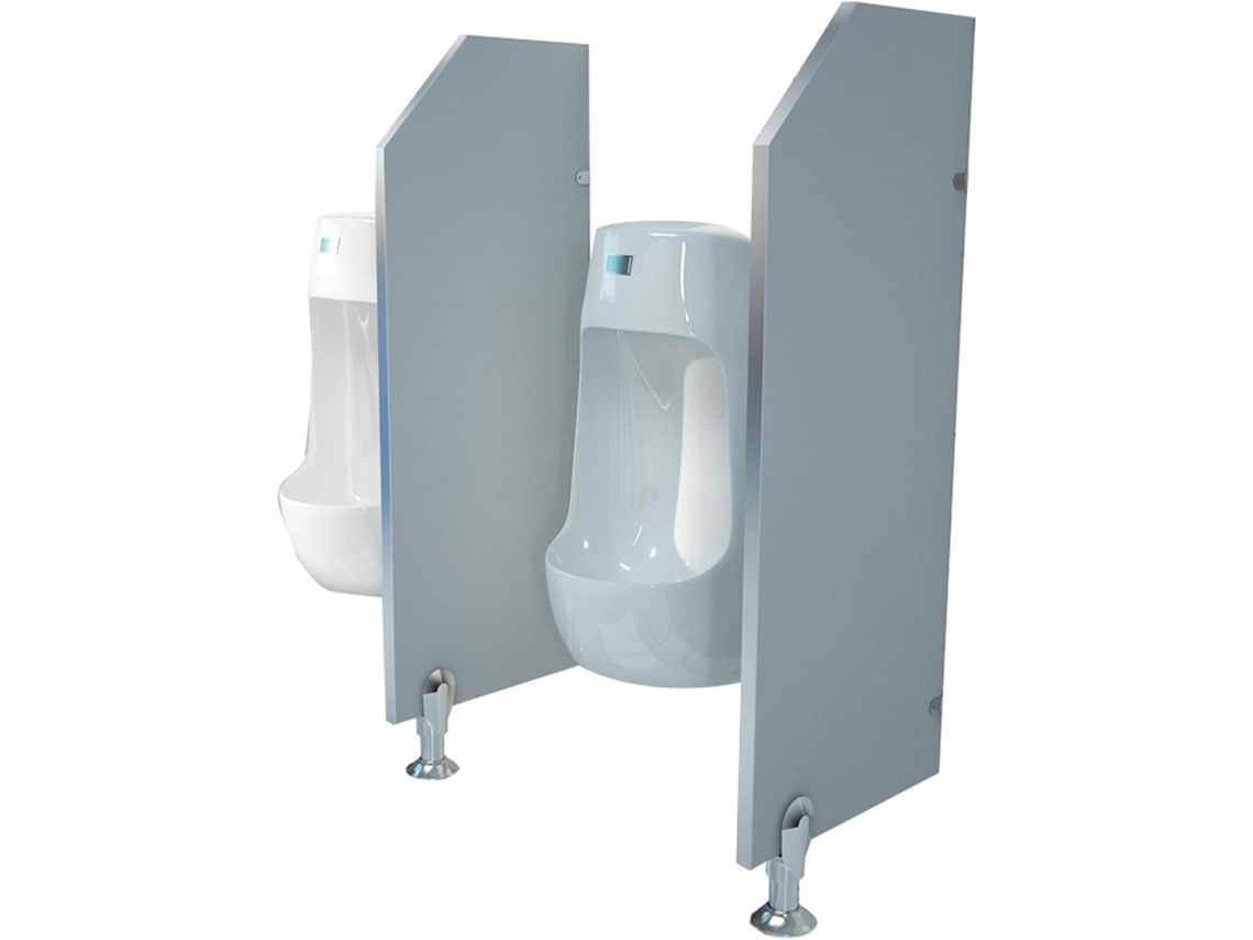 Separador De Urinario De Pvc Impermeable Para Montaje En Pared Para Hombres - Extensión Duradera
