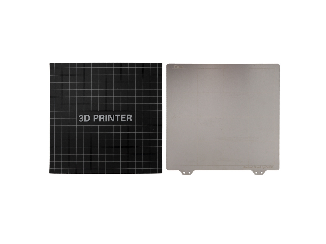 Placa de construcción y adhesivo para cama caliente de impresora 3D de 220 mm, color negro y dorado claro