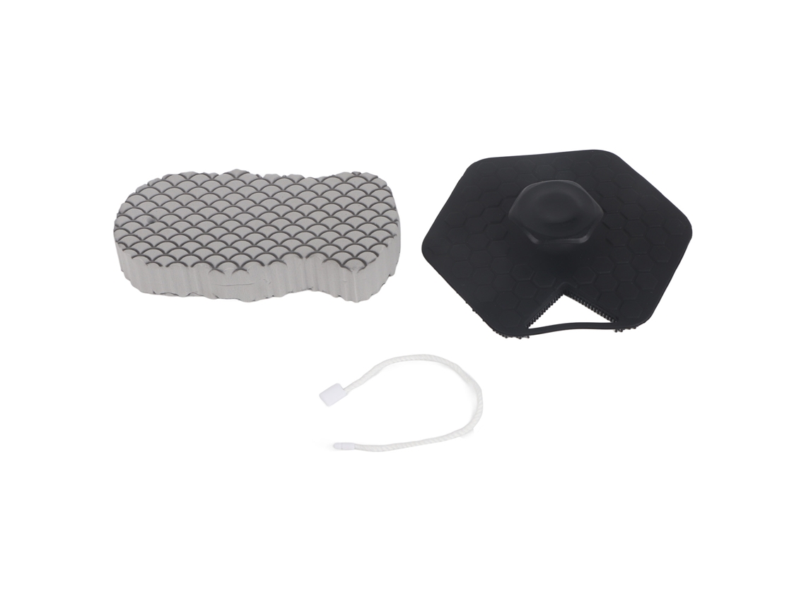 Juego De 2 Esponjas De Baño Poligonales Multifuncionales Para La Limpieza Corporal.