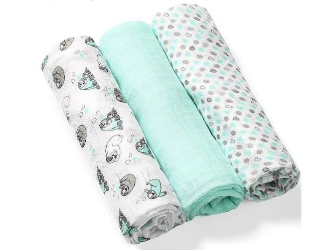 Pañales de Tejido BABY ONO Fibra de Bambu Orgánico Natural Verde