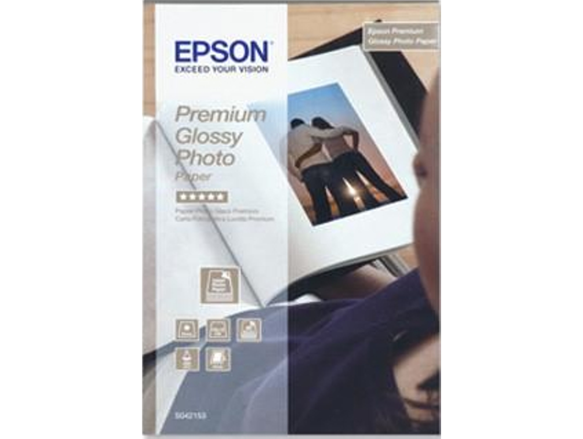 Papel  EPSON Prem Glossy 10 X 15 40F