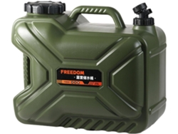 Botella De Agua Multifuncional Harilla Para Camping, Con Doble Asa, Prueba Fugas Color Verde, Ideal Barbacoas