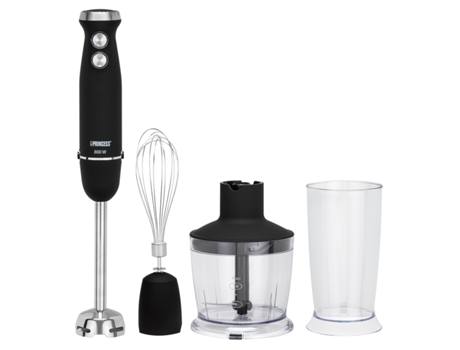 Batidora de Mano + Accesorios PRINCESS 01.221220.01.00 (800 W - Negro)