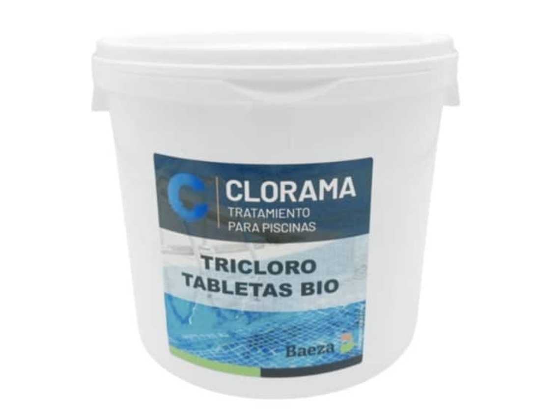 Tabletas Cloro Bio Disolucion Lenta Tricloro 200g Clorama - 5 Kg