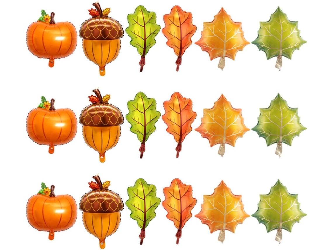 18 Decoración Globos De Calabaza Otoñales