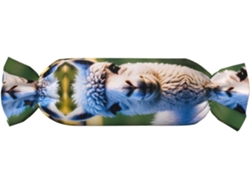 Almohada Cilíndrica Forma Caramelo Felpa Poliéster Espuma Viscoelástica Resistentes Ajustable Fácil Soporte