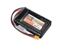Batería de polímero de litio Zop Power de 7,4 V, 6200 mAh, 2 s, con conector XT30 para radio Boxer X16S