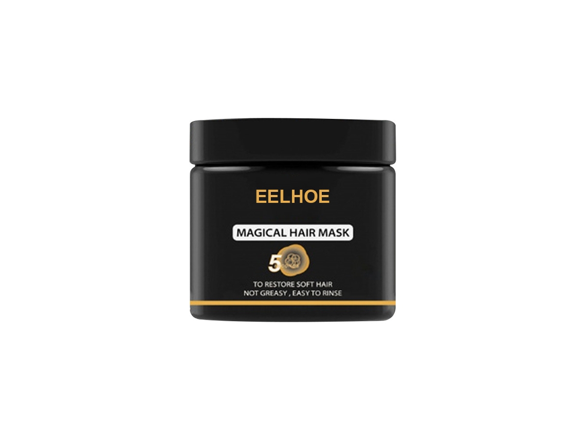 La mascarilla capilar Eelhoe repara el cabello dañado, seco y encrespado.