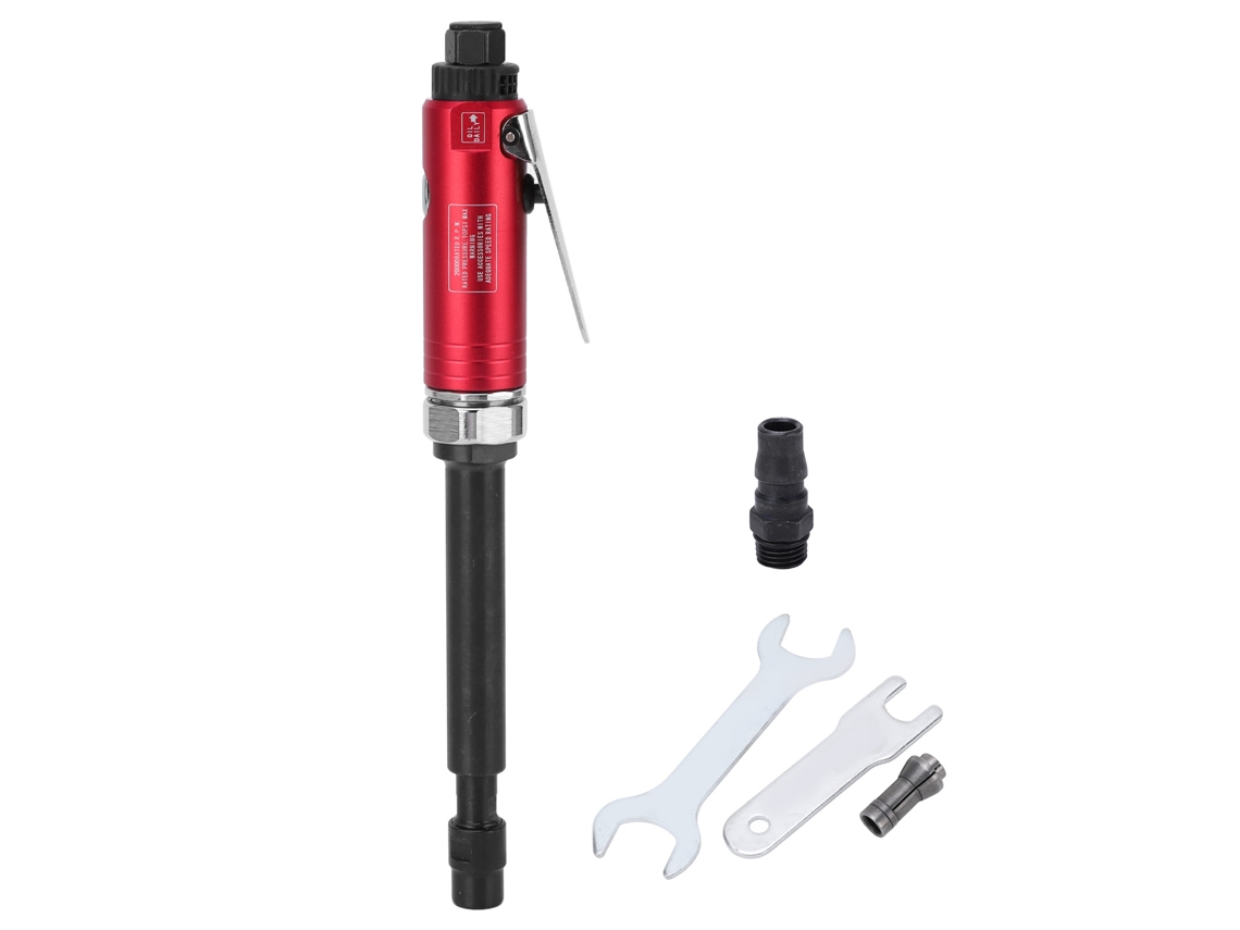 Pulidora Amoladora De Troqueles Aérea De 20000 Rpm Y 90 Psi Con Mandriles De 3 Mm Y 6 Mm Para Múltiples Usos En La Industria Metalúrgica Y Manufacturera.