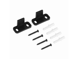 Abrazadera Ajustable Para Manija Deslizante De Piso Para Herrajes De Puertas De Granero Con Tornillos