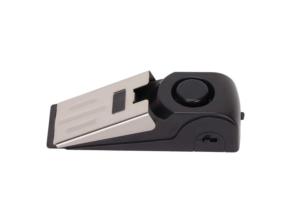 Alarma De Cerradura De Puerta Ajustable Con 3 Niveles Y Sensibilidad De 120 Db Para El Hogar, Hoteles Y Viajes.