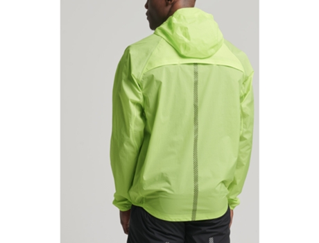 Abrigo SUPERDRY Poliamida Hombre (XXL - Verde)