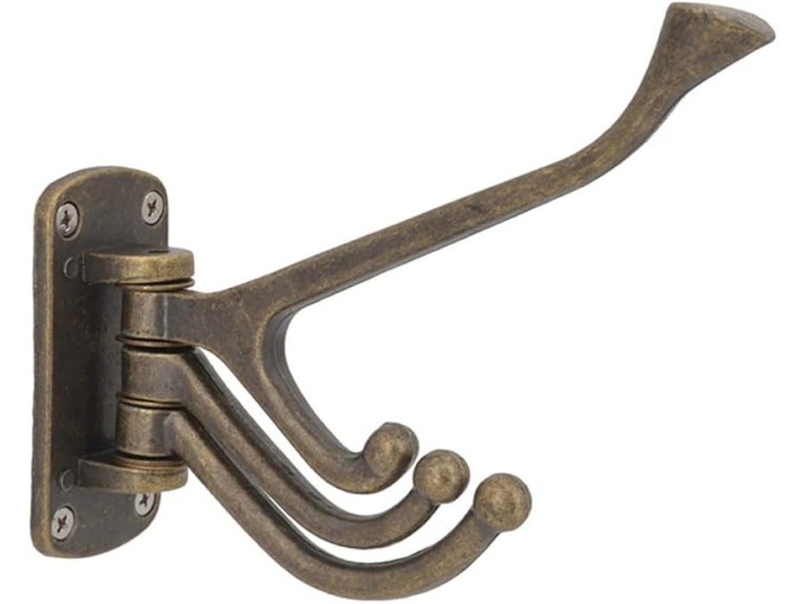 Gancho Pared Giratorio Aleación Bronce Perchero Práctico Decorativo Abrigos Multiusos Entrada Dormitorio