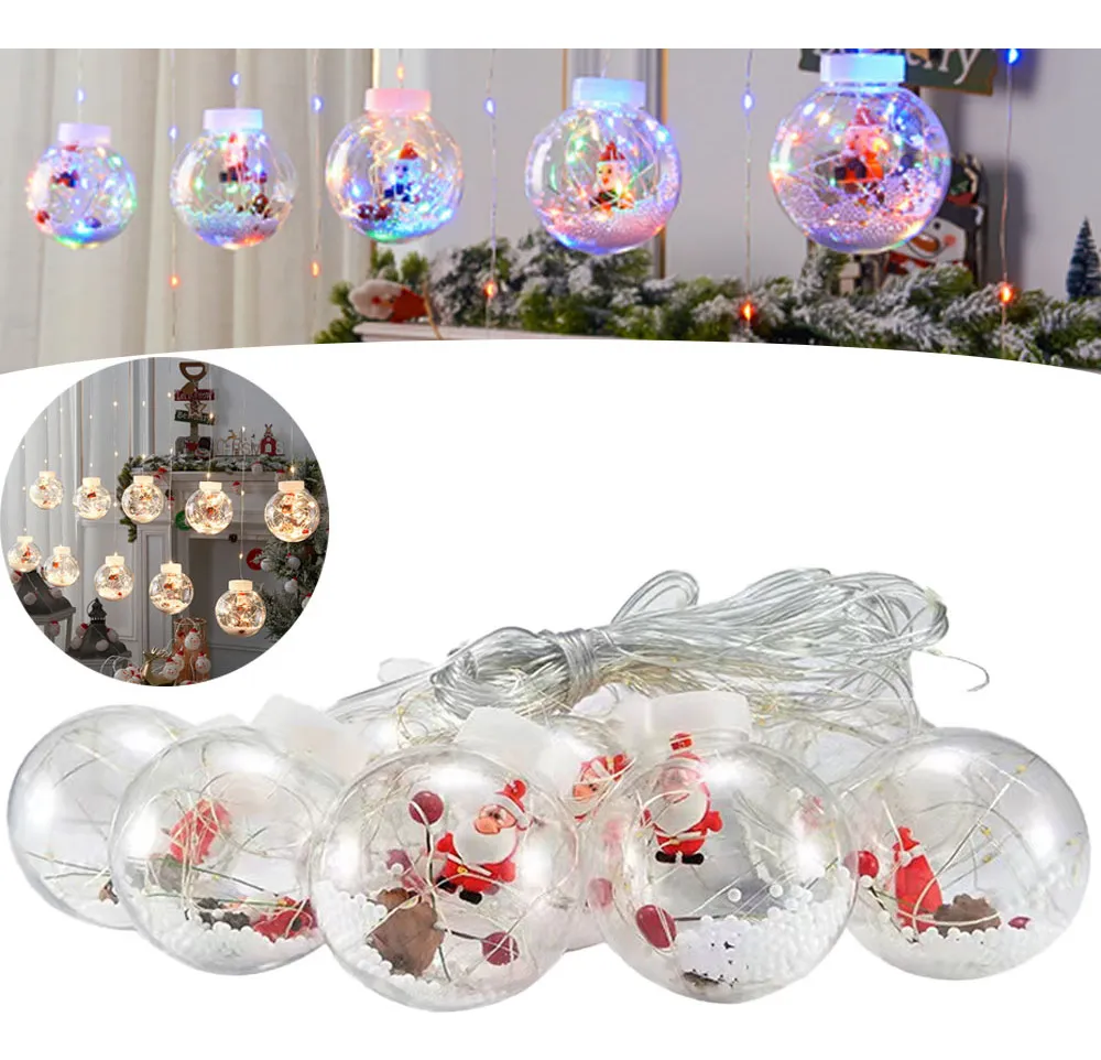 Nueva luz LED colgante navideña a pilas de vayotoy
