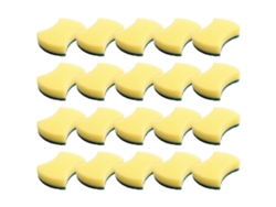 40 esponjas de limpieza para platos de cocina, baño y lavado de coches.