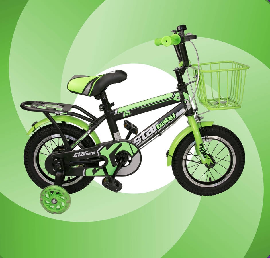 Airel Bicicletas Para niñosniñasestilo libre 12 14 16 pulgadas con ruedas de entrenamiento y 7 9