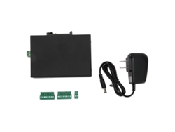 Conversor De 8 Puertos Rs232 Rs485 Rs422 A Fibra Modem Óptico Bidireccional Con Enchufe Eu