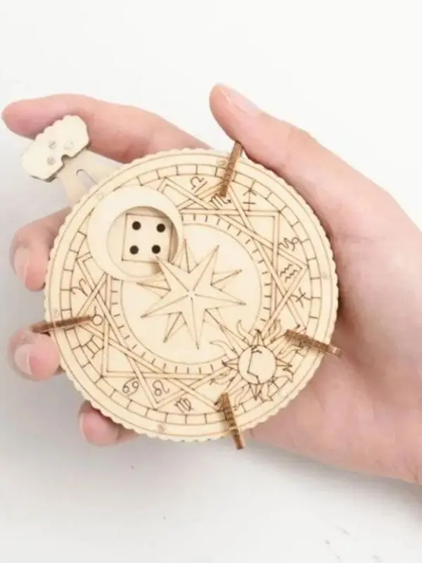Rompecabezas de madera 3D, kits de modelos de datos, manualidades para hacer tú mismo, crea regalos únicos.