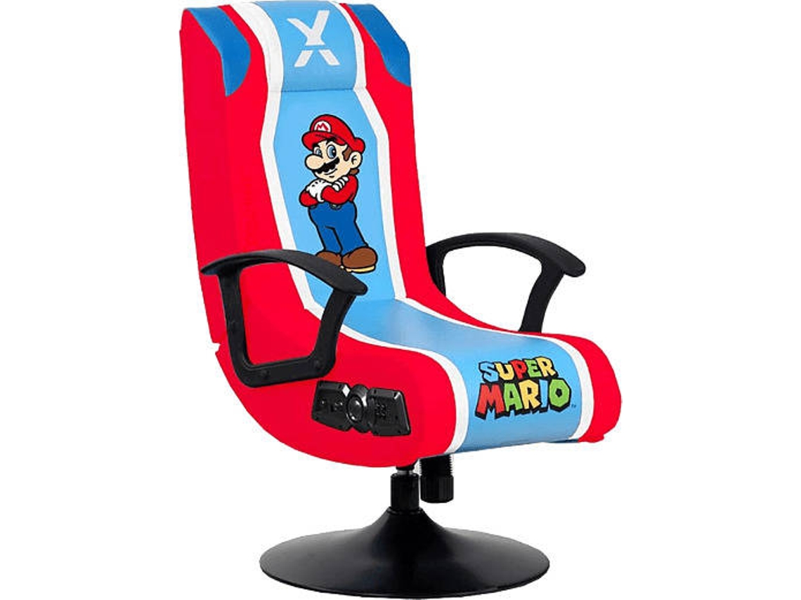 CADEIRA X-ROCKER S.MARIO 2.1 AUDIO PEDES