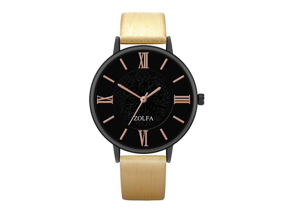 Reloj De Pulsera Para Pareja, Estilo Ejecutivo, Moda Clásica, Cuarzo, Oro.