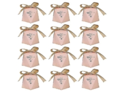 50 cajas de dulces para bodas, cajas de regalo para fiestas, cajas de bombones, embalaje para regalos de boda Hengjian