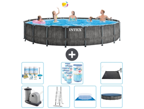 Piscina Tubular INTEX 26744GN-CB44 (24311 L - 549x122cm)