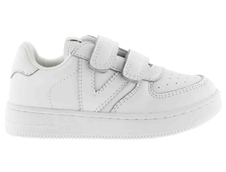 Zapatillas Tiempo Deportiva – Vegana VICTORIA (Sintético-Blanco-34)