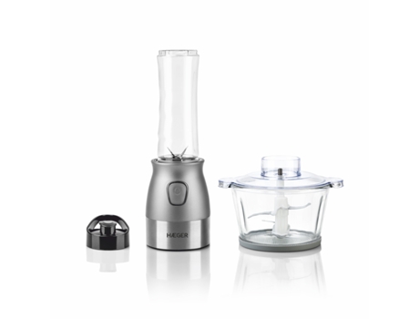 HAEGER Perfect Combo 2 En 1 Batidora Y Picadora 500W Vaso 600Ml Bol 2L