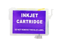 Cartucho De Tinta Pp Recargable Para Stylus T25 Tx125 Tx135, Impresión En Negro, Blanco Y Color.