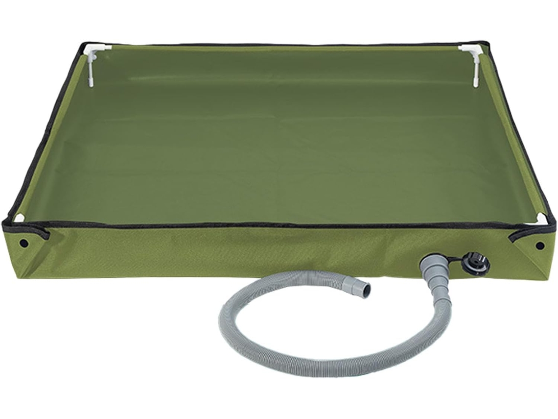 De Ducha Camping Con Tubo Drenaje Para Duchas Al Aire Libre, Portátil Base Tela Oxford,