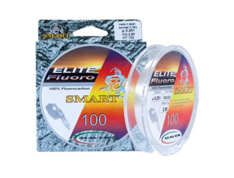 Monofilamento Elite Fluoro 100 M Transparente 0.125 Mmmaver