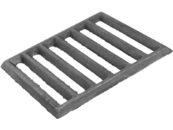 Parrilla Rectangular De Hierro Fundido Inoomp De 14x15 Cm. Estructura Robusta Para Parrilla De Carbón. Calentamiento