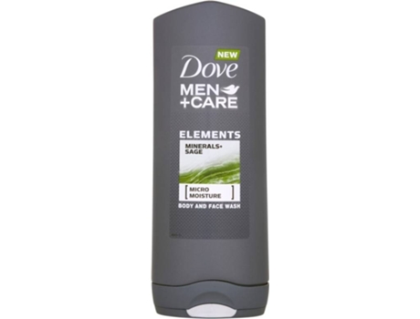 Gel de Baño DOVE Men+Elements Face And Body (400ml)