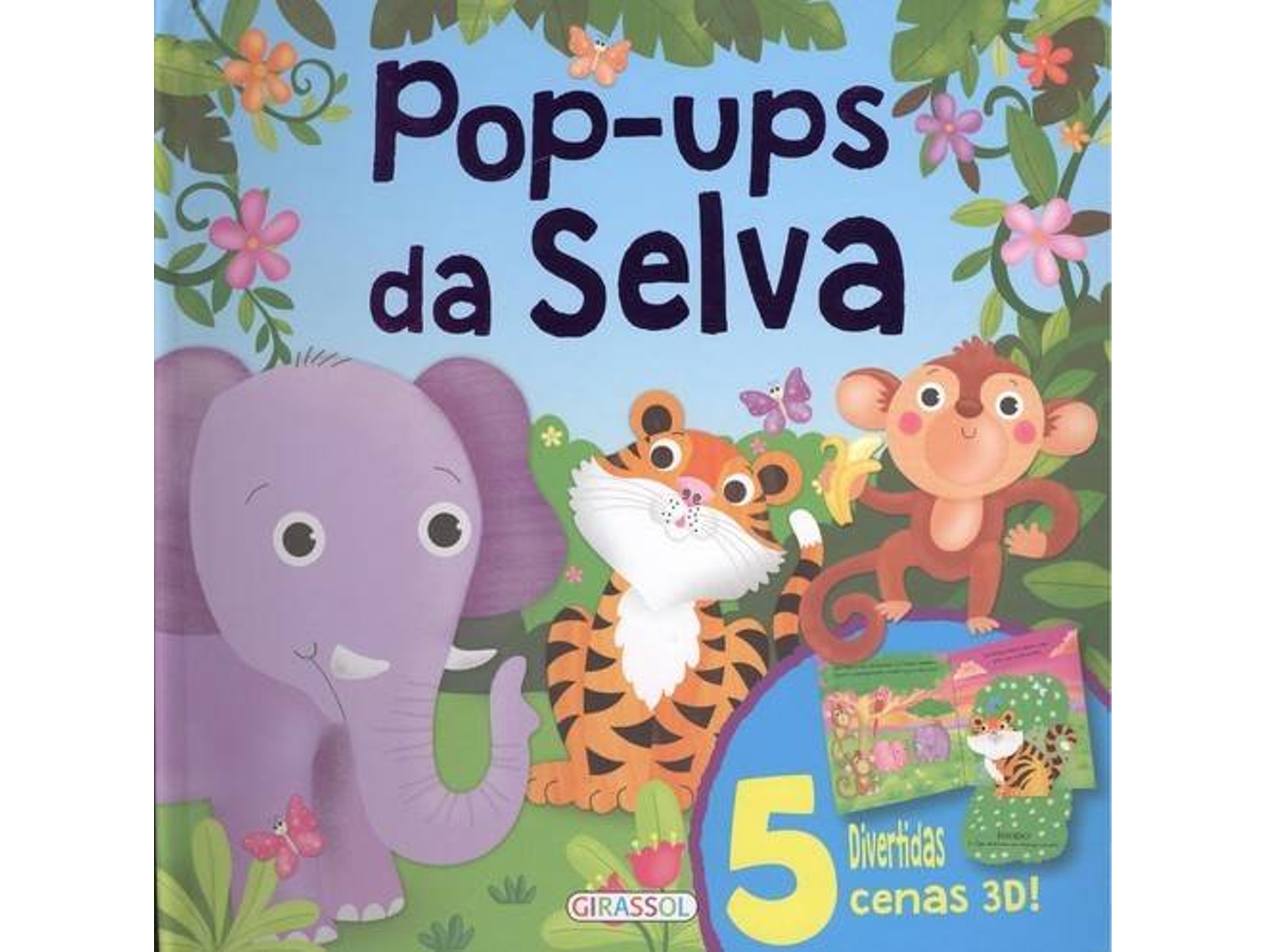Libro Pop-Ups Da Selva (Portugués)